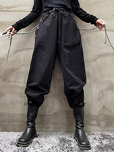 Women High Waist Loose All Match Casual Pants
